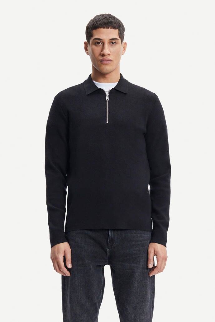Guna Half zip 10490 Blacks