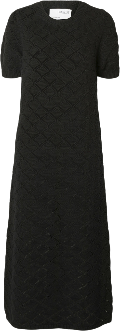 Slfvinna Ss Long Knit Dress