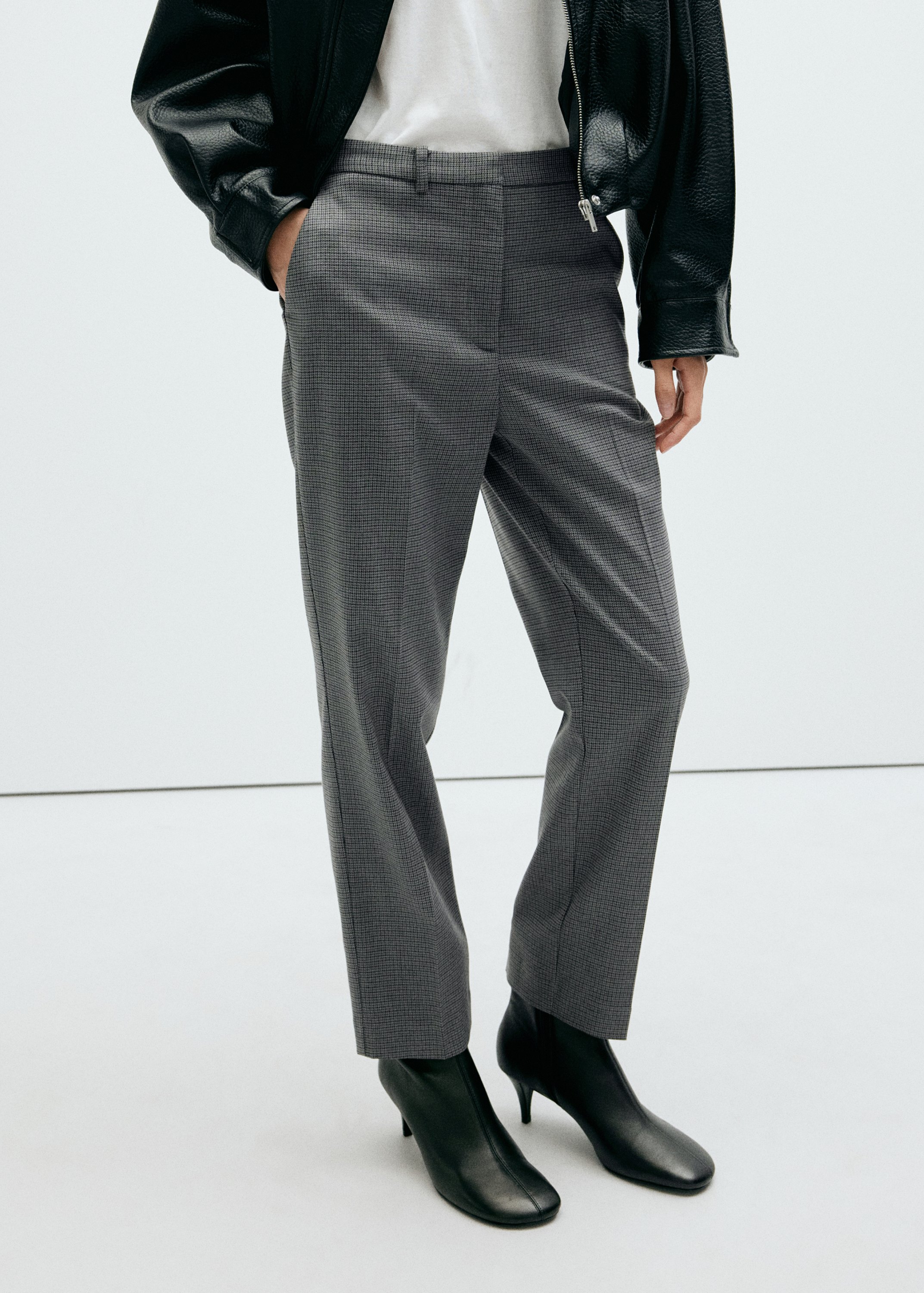 Chalkstripe Straight Trousers