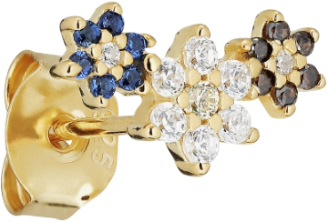 Trois Fleurs Stud