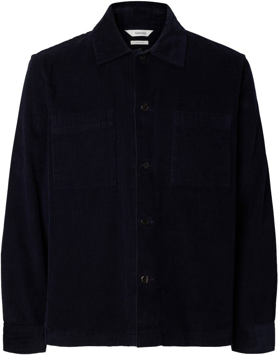 Slhregtate Cord Overshirt