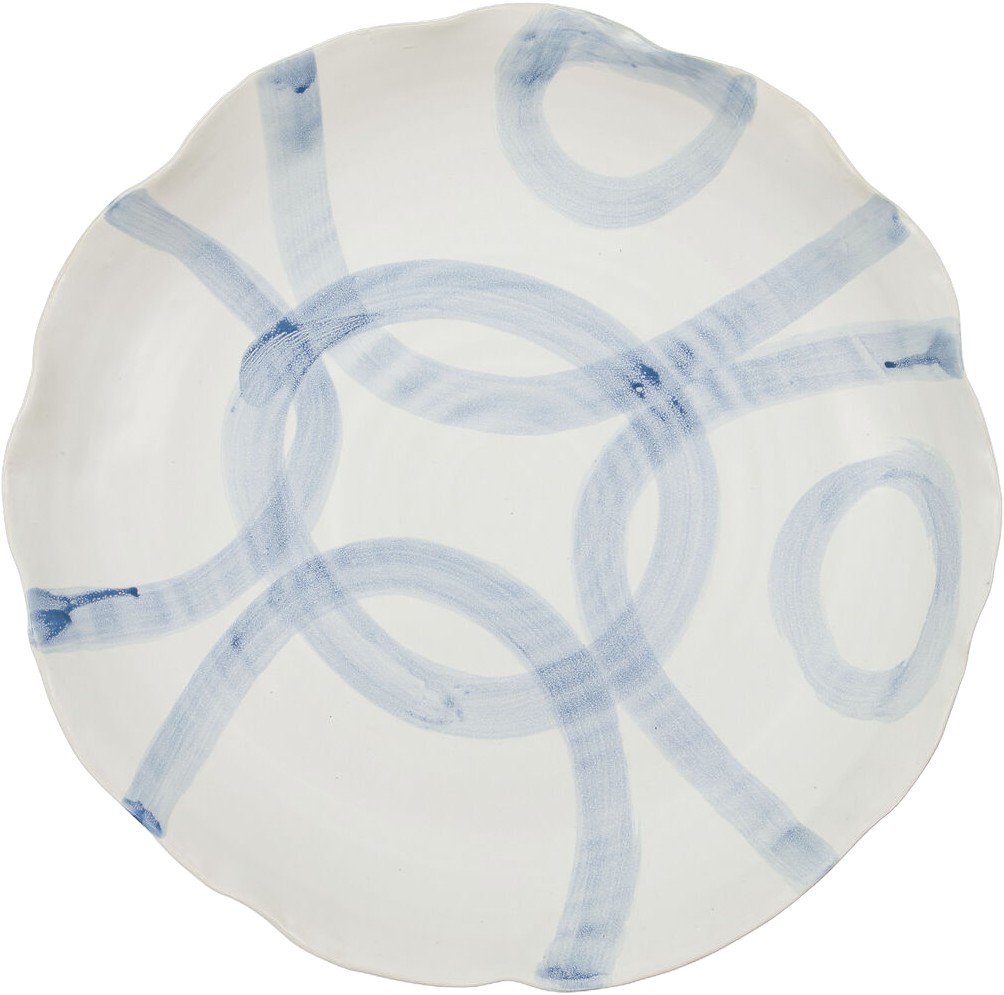 Tray, Hdisa, White, Light Blue