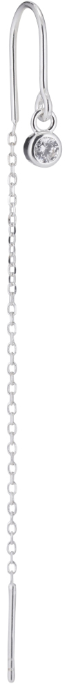 Crystal Hook Threader Silver
