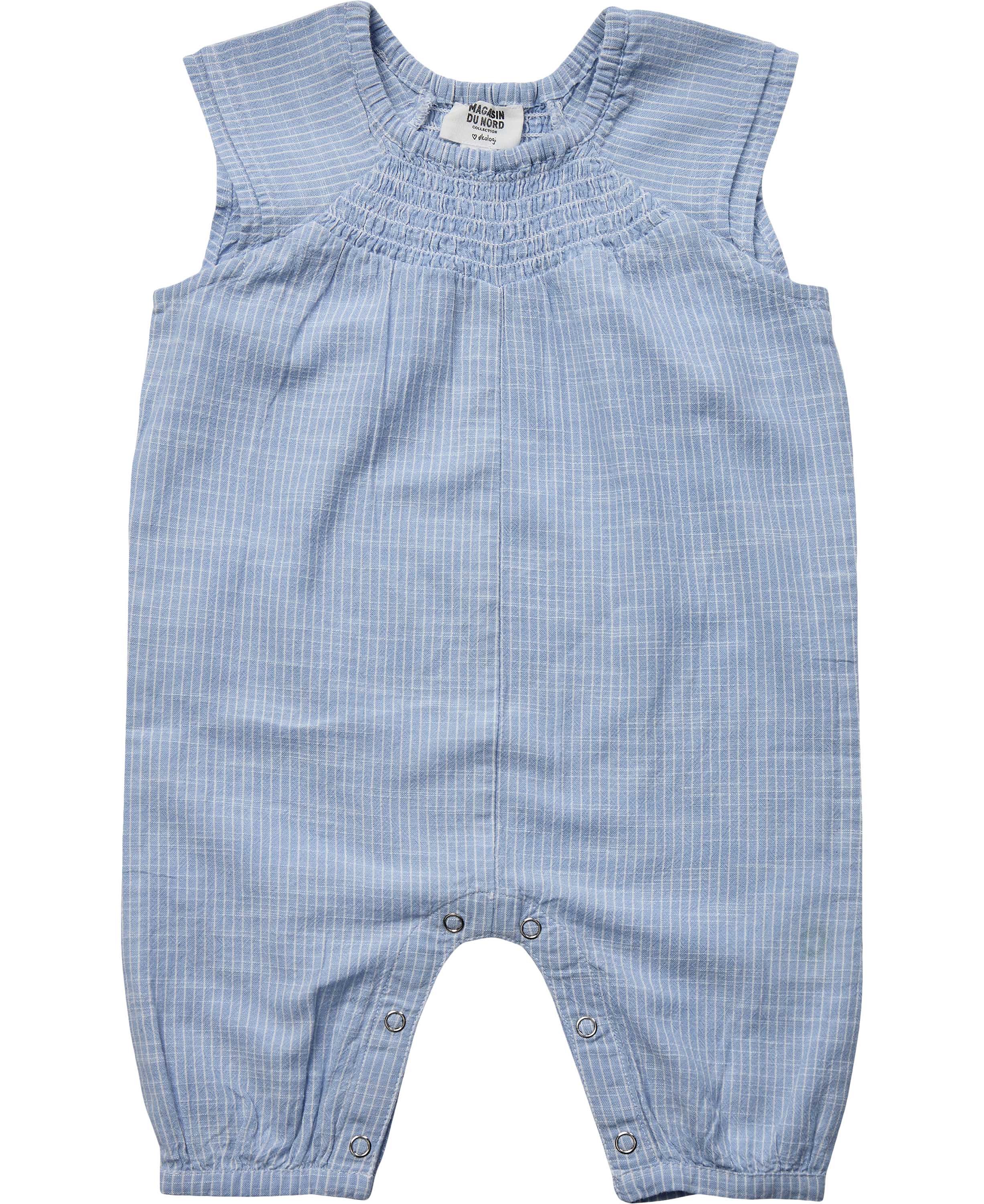 Blue Baby Jumpsuit Organic Gots