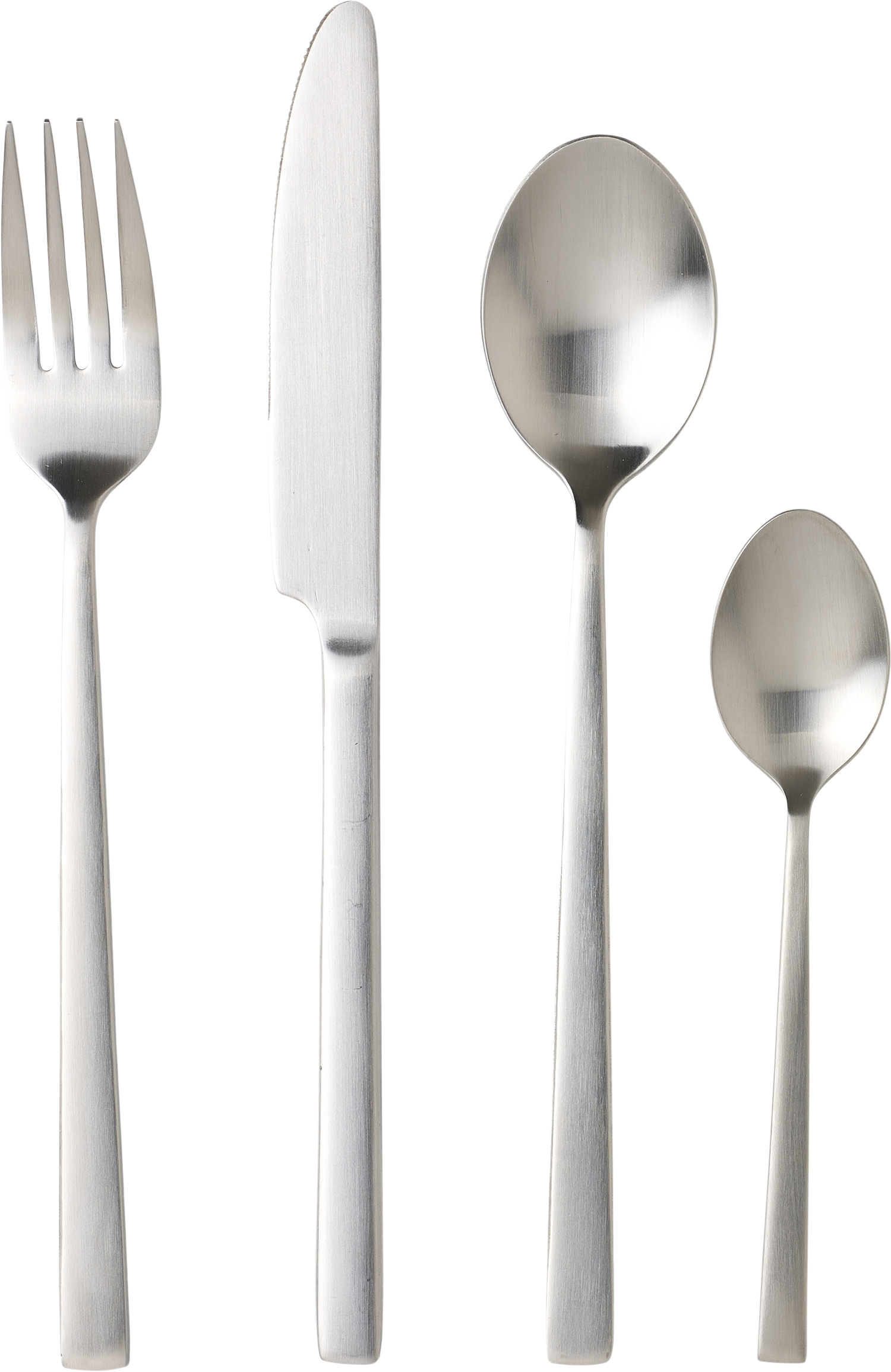 Bestik16dl Satin Stål Bitz