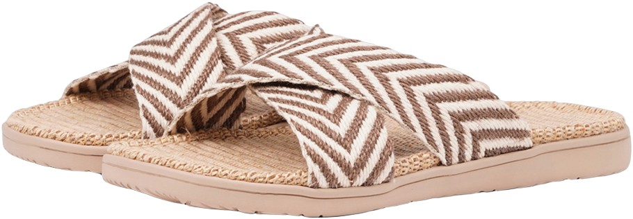 Formentera Jute Sole & Natural Bast Straps