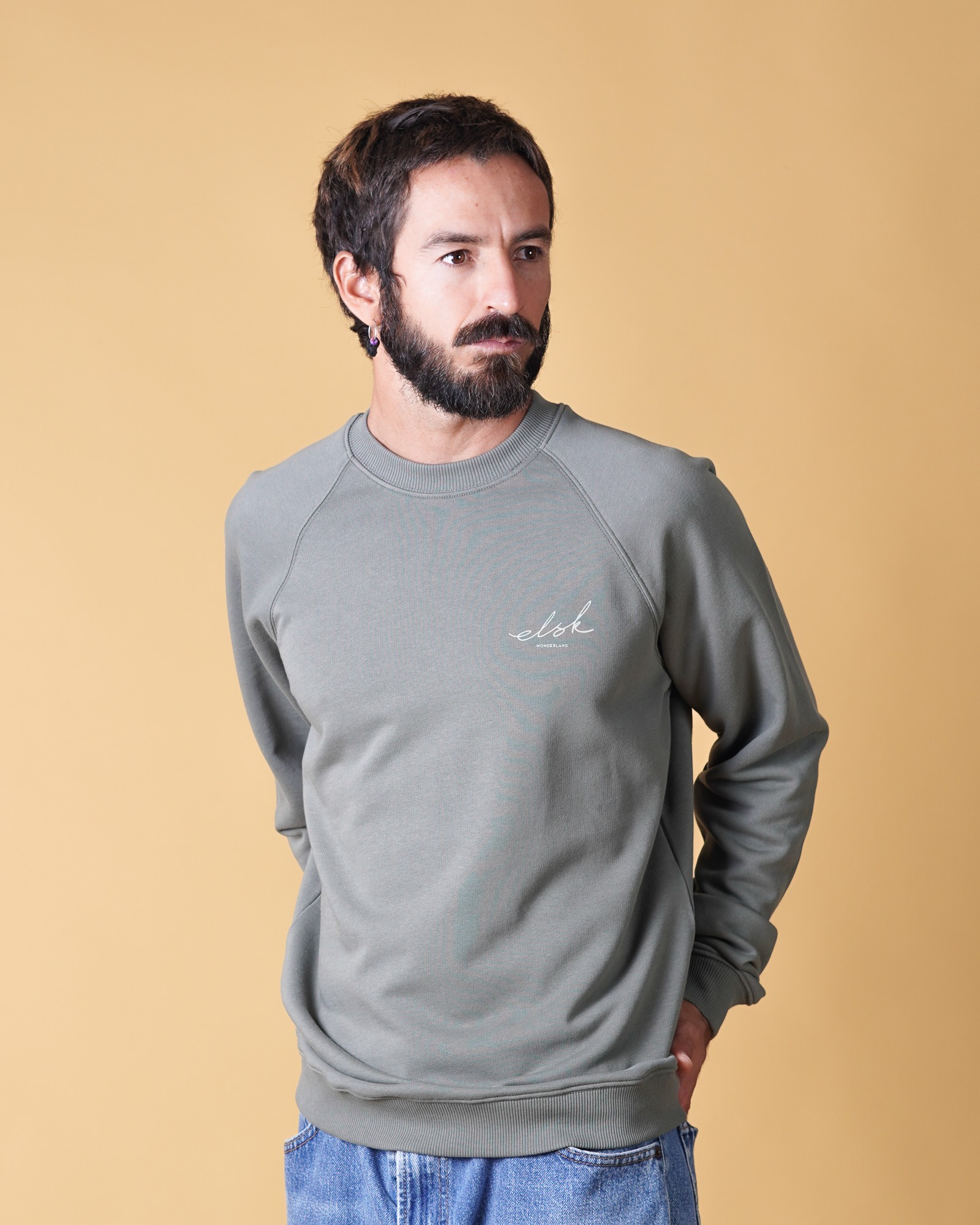 Signed Men’s Raglan Crewneck