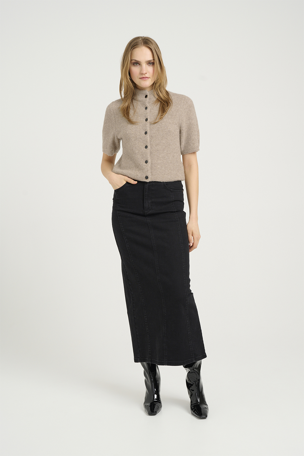 Alphagz ss Short Cardigan Noos