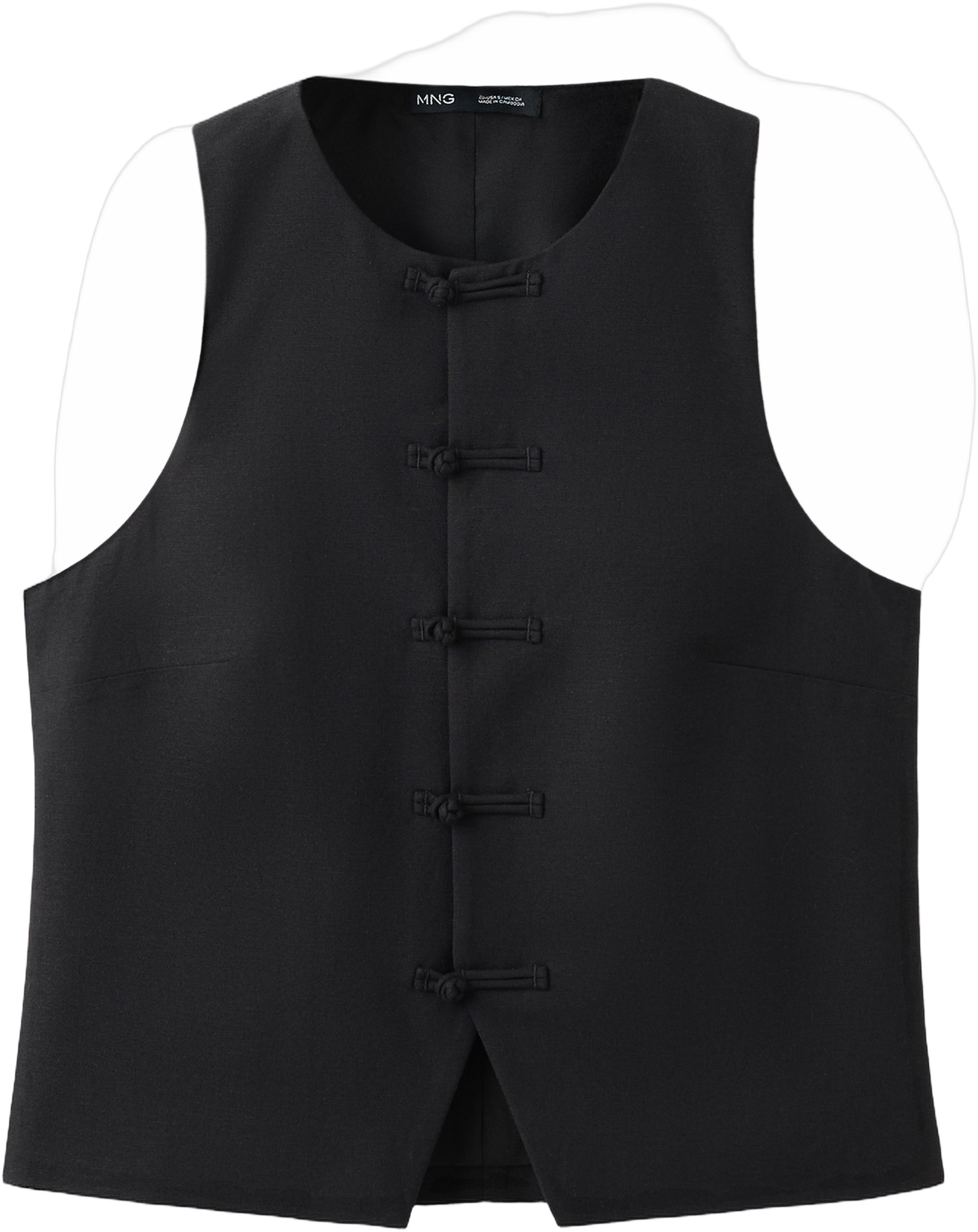 Linenblend Suit Waistcoat