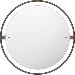 Nimbus, Mirror Ø60, Bronzed Brass