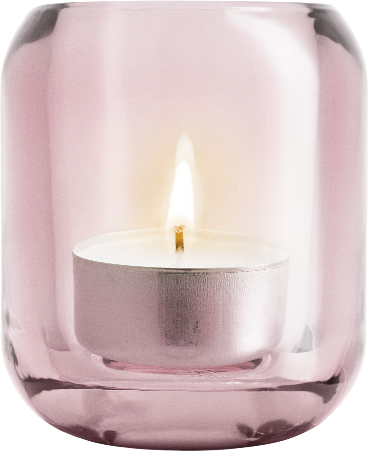 2 Acorn Fyrfadsstager Rose