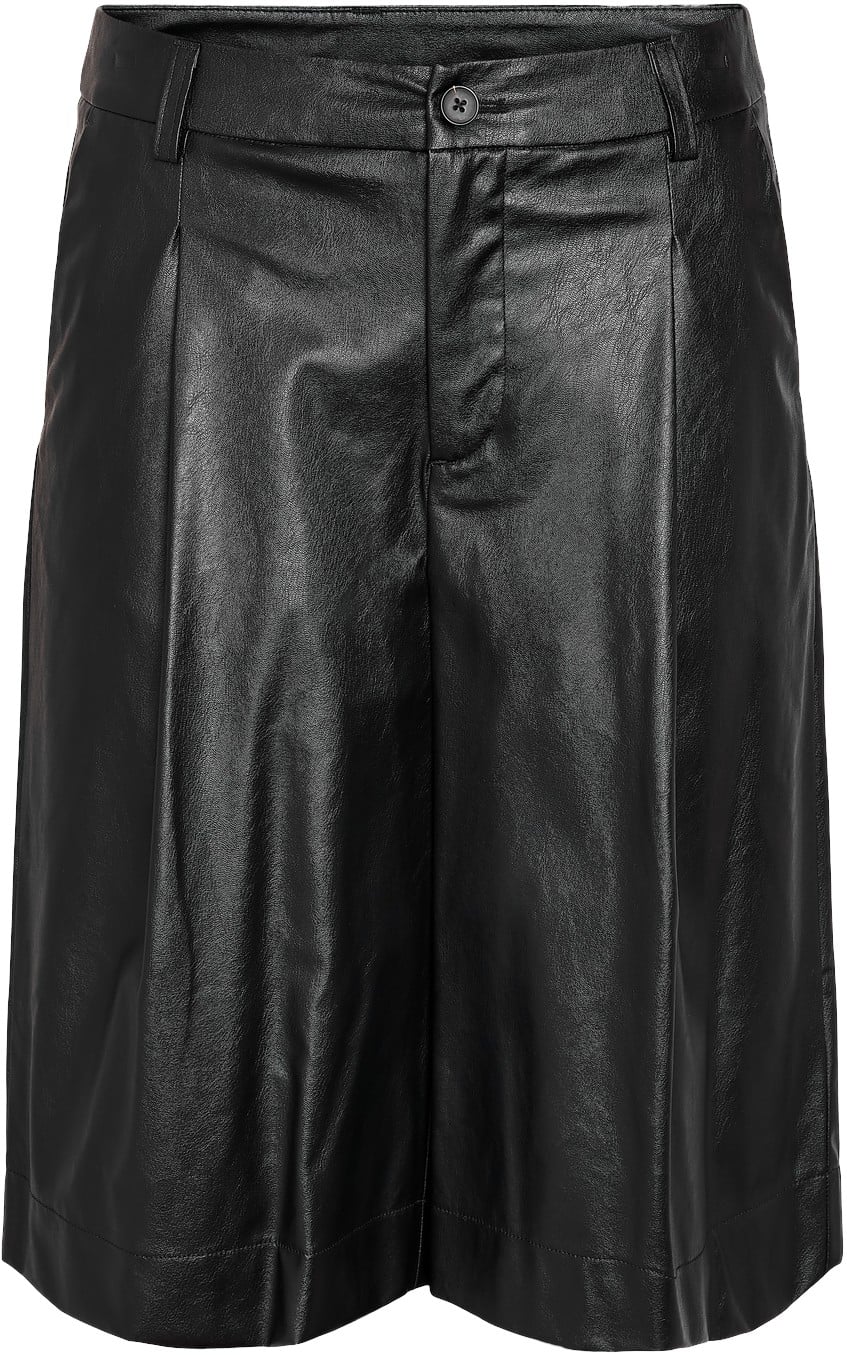 Nmariana MW PU Bermuda Shorts