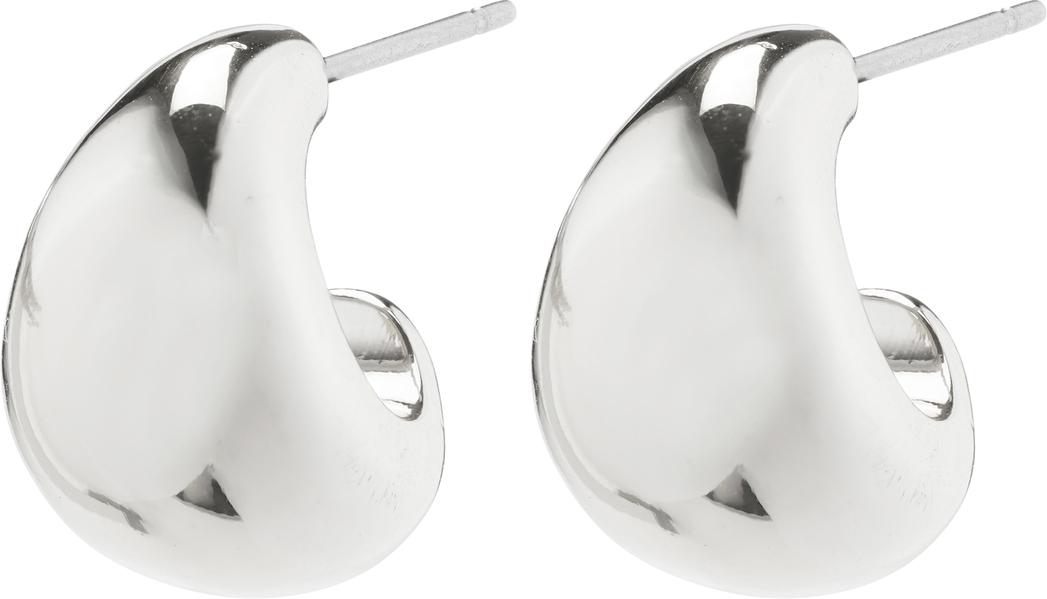Alexane Chunky Mini Hoop Earrings Silverplated - DKK 187 - Spar 25%