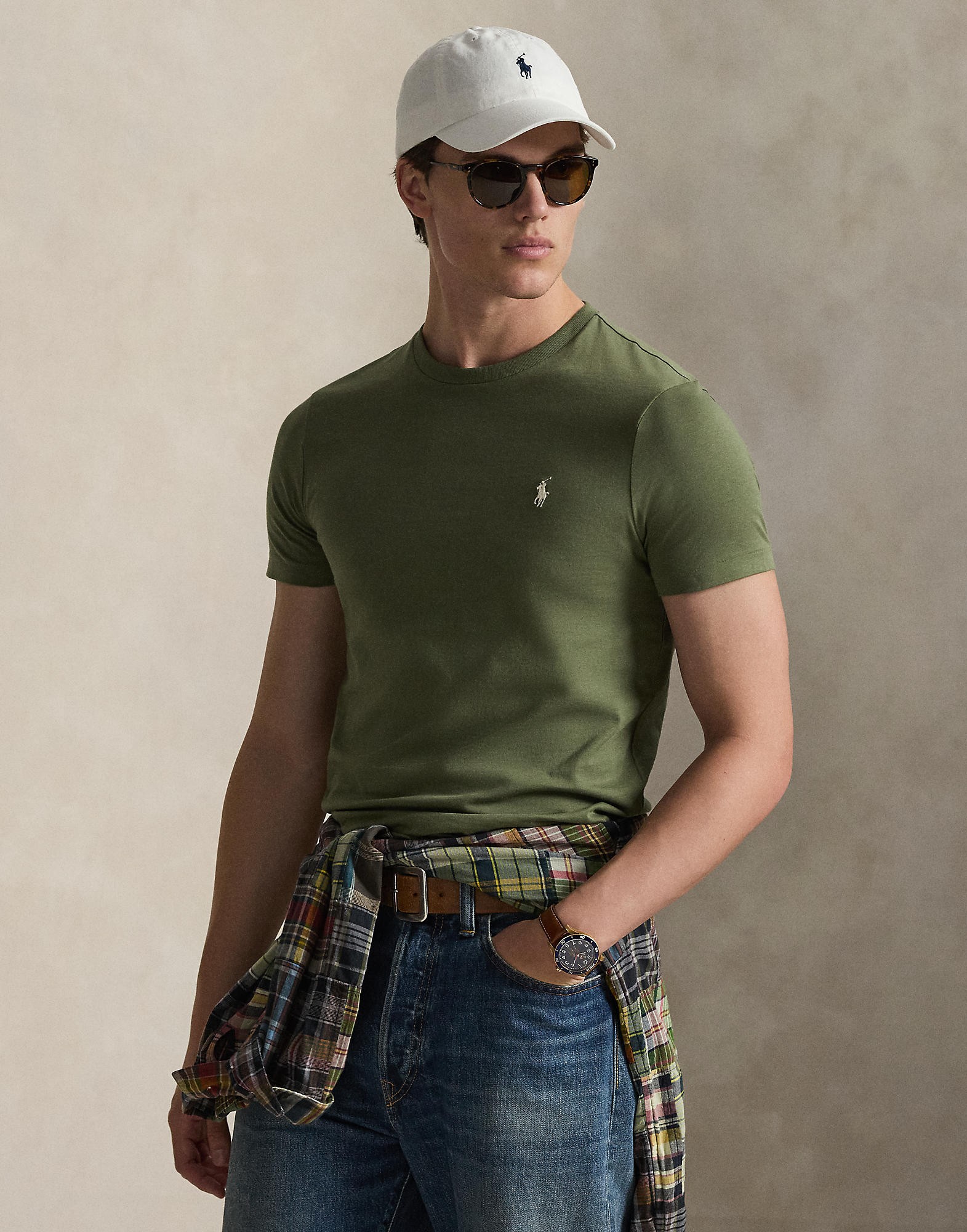 Custom Slim Fit Jersey Crewneck Tshirt
