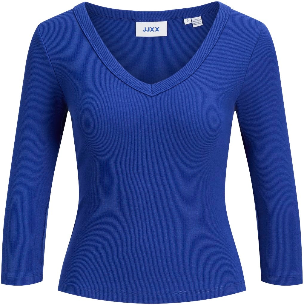 Jxfifi STR 3/4 Vneck RIB TOP JRS