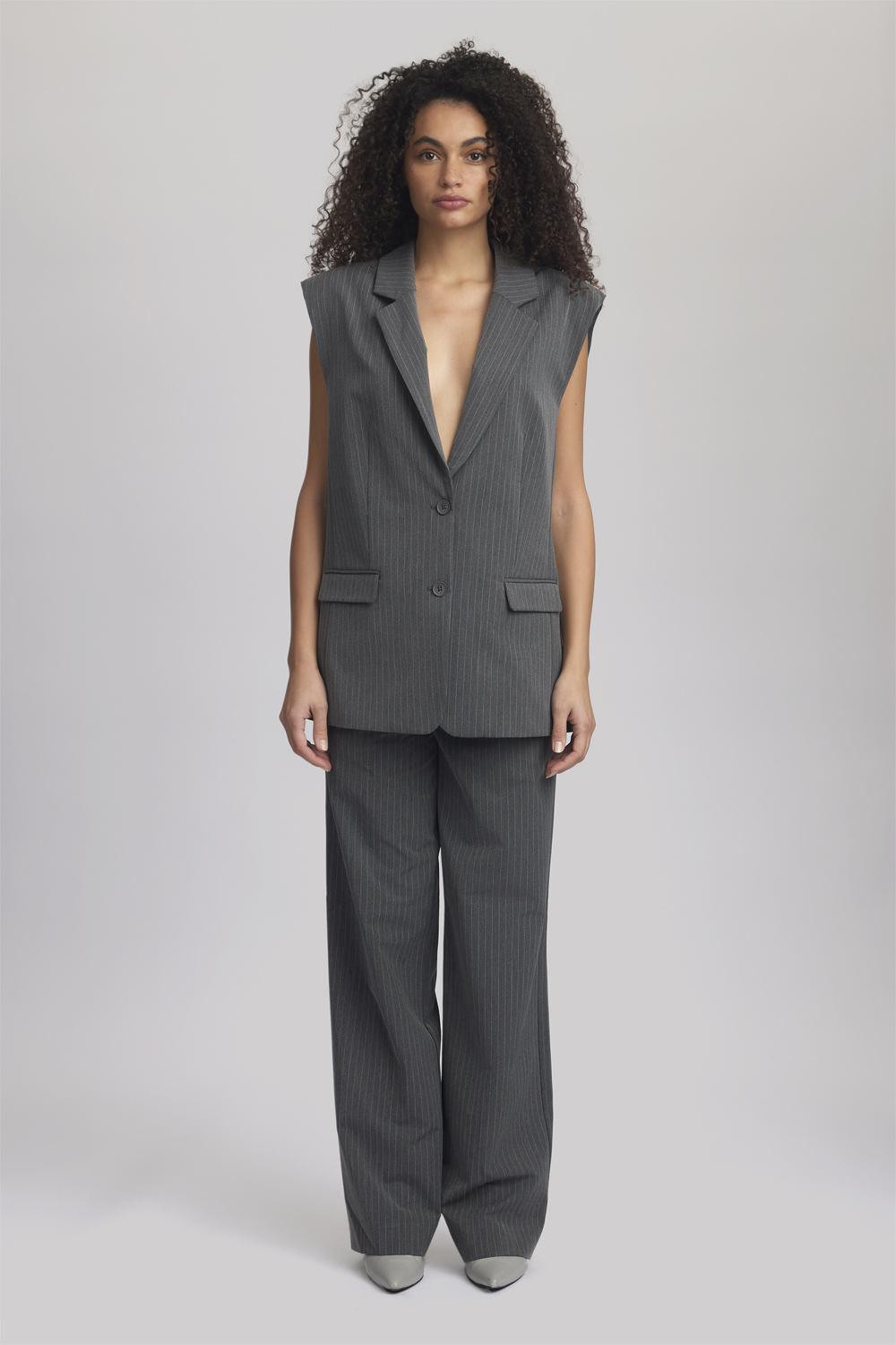 Joellegz Mel Pinstripe Pants