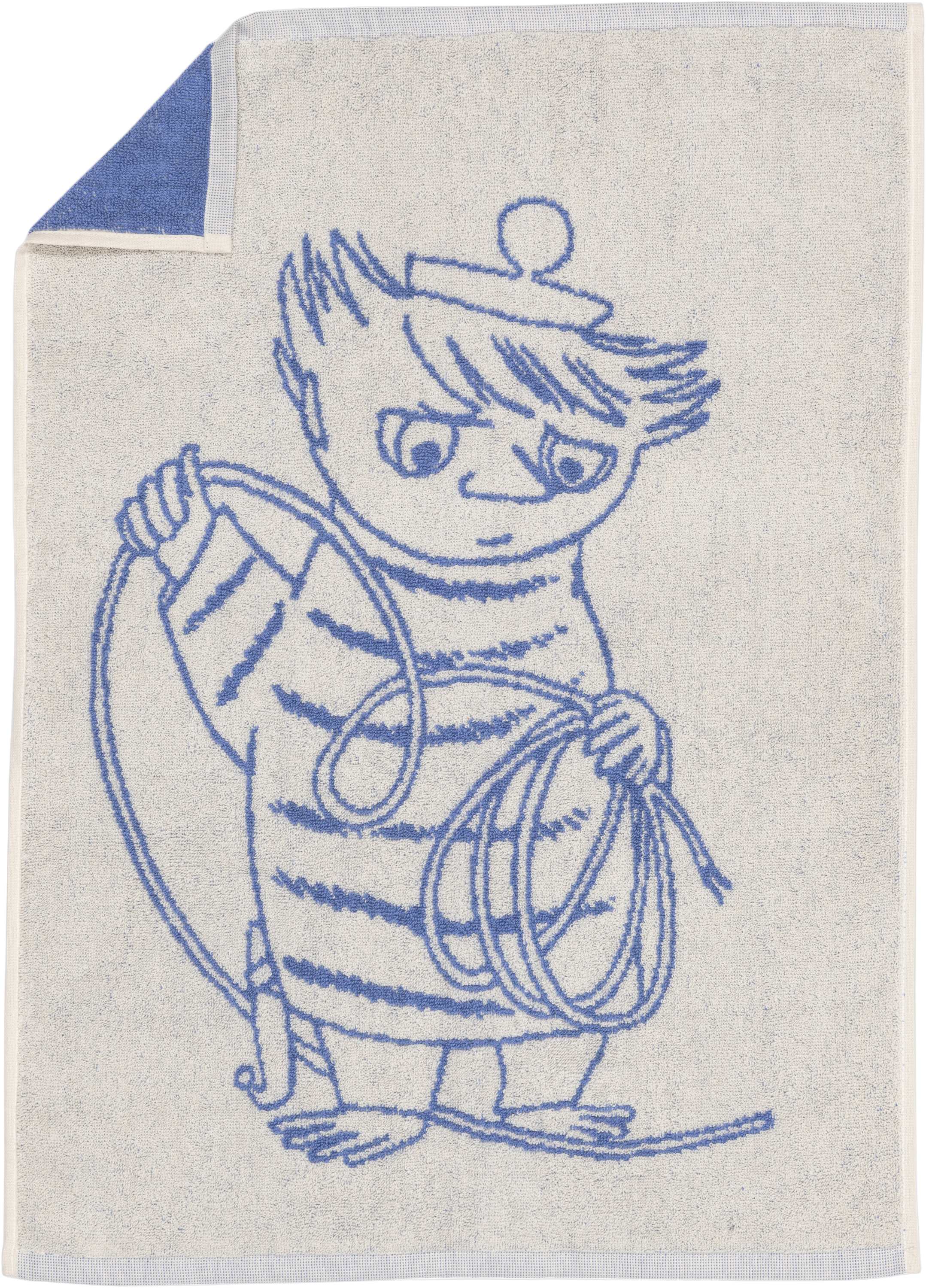 Moomin Håndklæde 50x70 blå