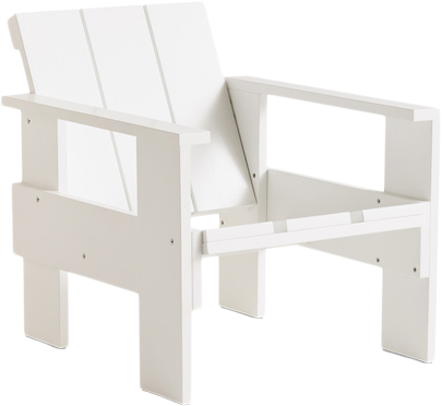 Crate Lounge Chairwhite Water-base