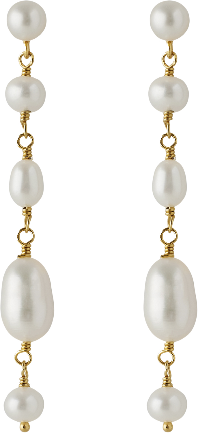 White Dreams Earrings Length