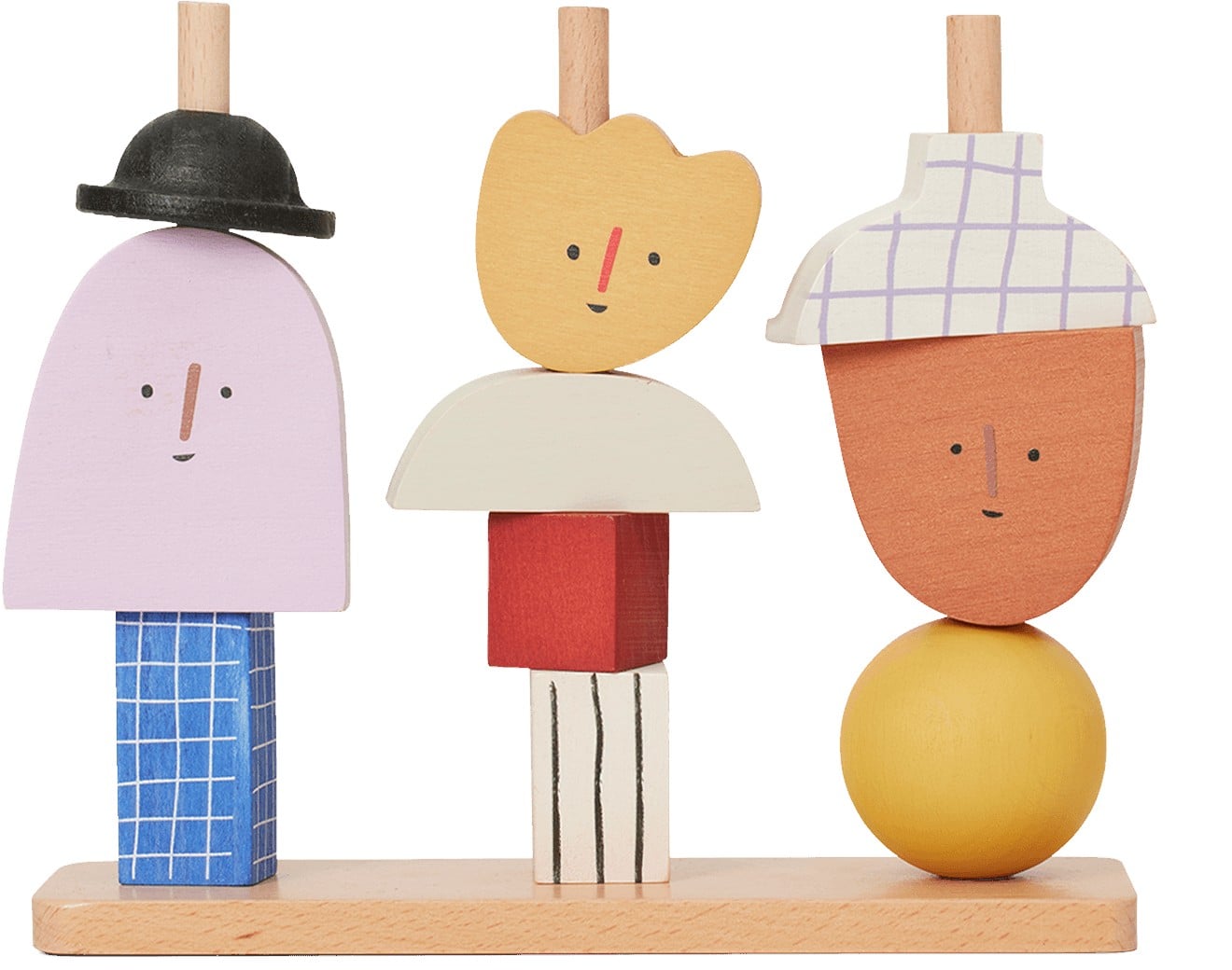 Character Stacking Blocks Multi - Køb til DKK 349 - Spar 0%