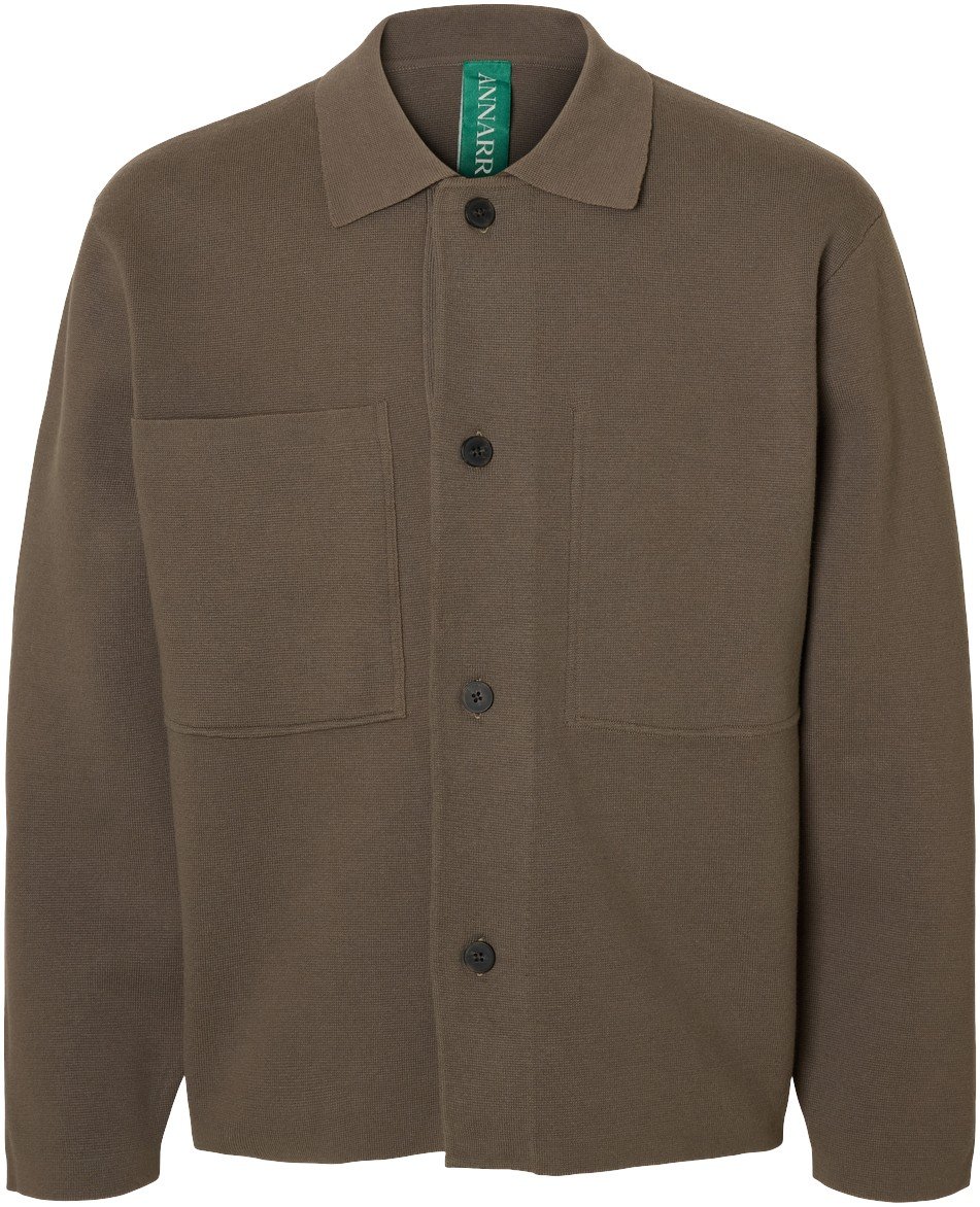 Anrharki LS Knit Polo Cardigan