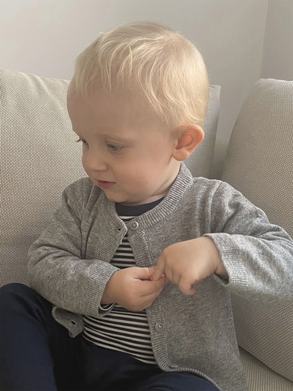 Strikka RWS Wool & Cashmere Baby Cardigan