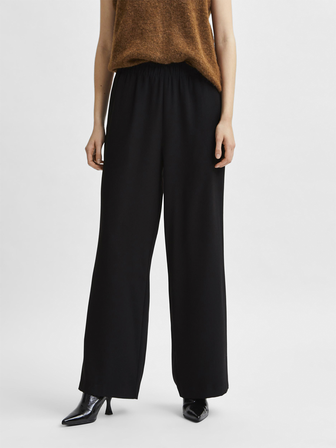 Slftinnirelaxed MW Wide Pant N NOO