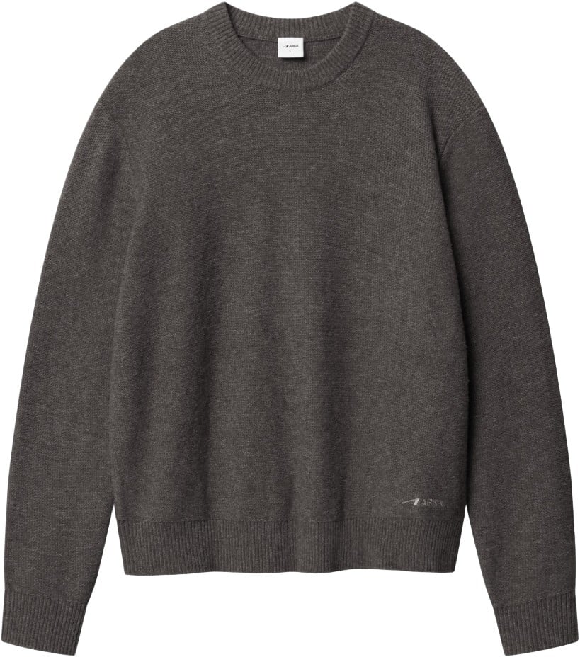 Arkk Logo Sweater Faded Black