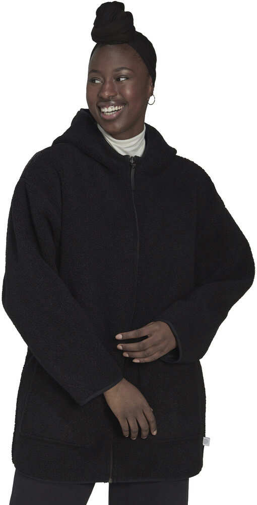 Polar Fleece Long Hooded Fleecejakke