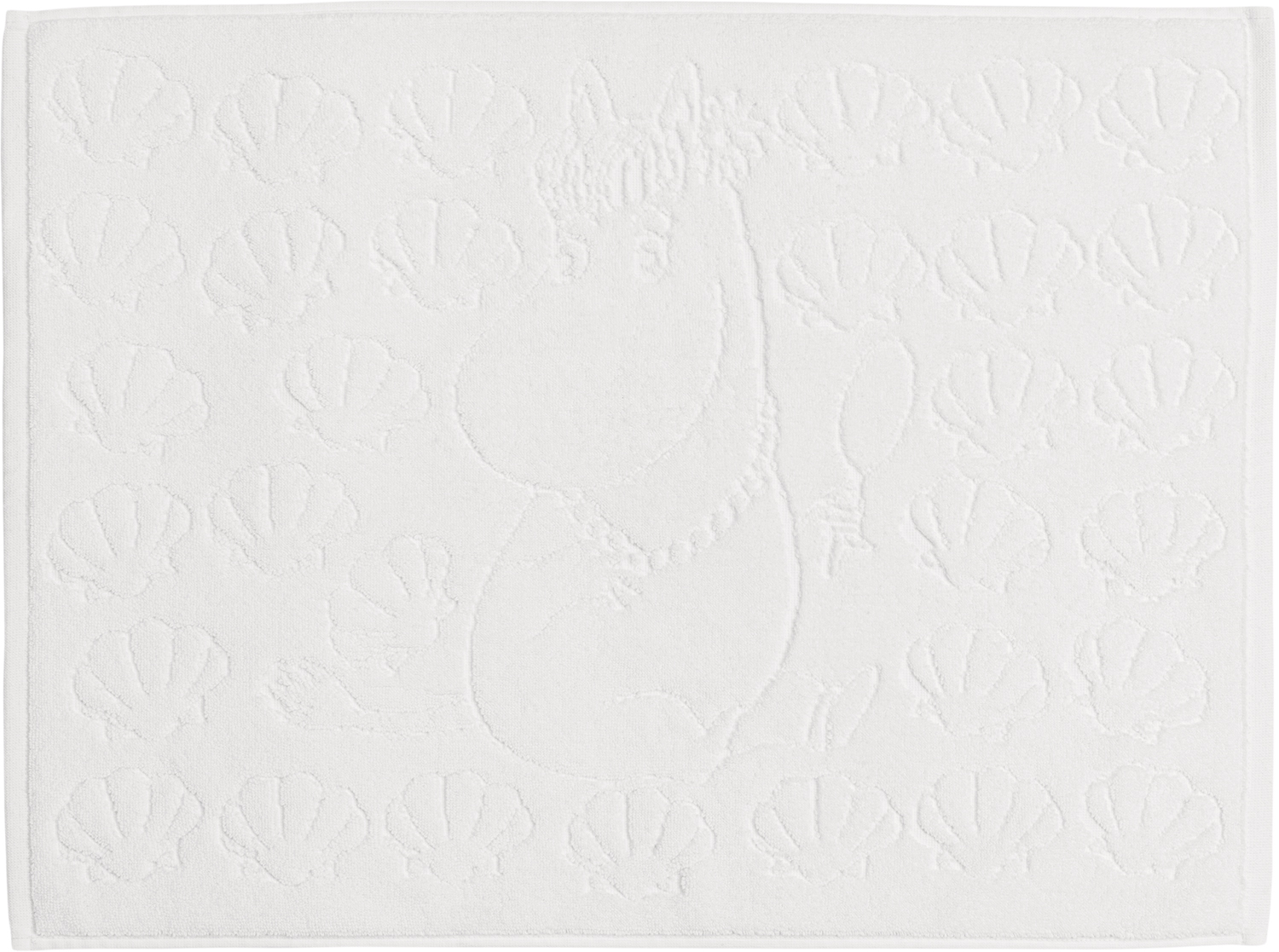 Moomin Arabia Bademåtte 50x70 Seashells Hvid