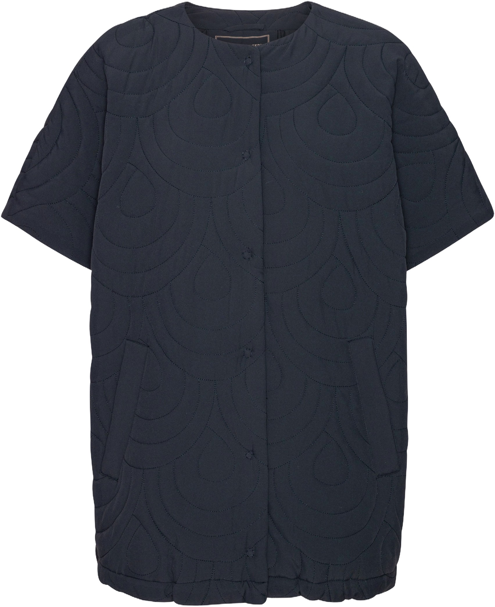 Short Quilted Cape