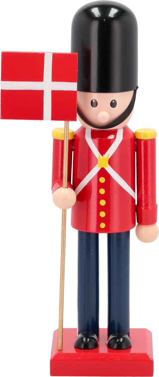 Garder 38 cm Rød/sort Træ