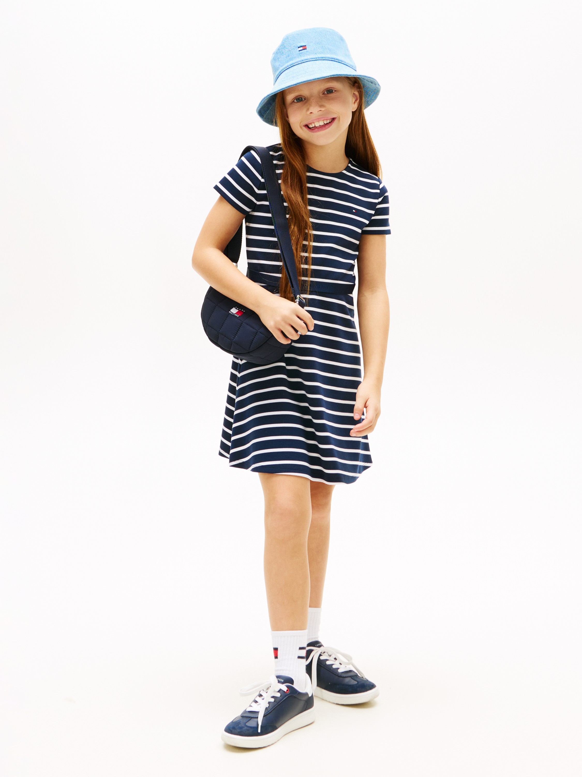 Essential Short Sleeve Skater Dress