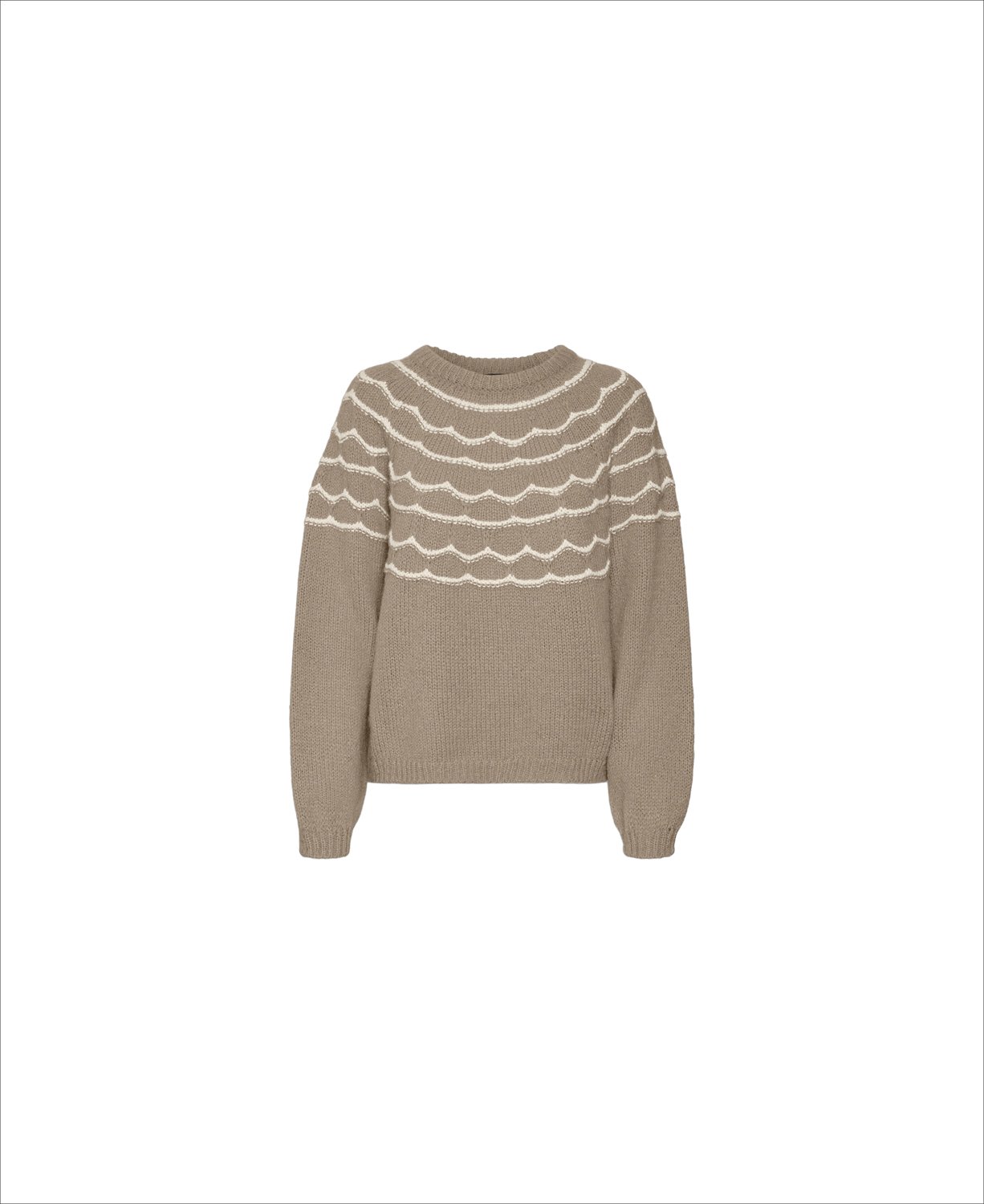 Vmcharmaine LS Oneck Pullover GA B