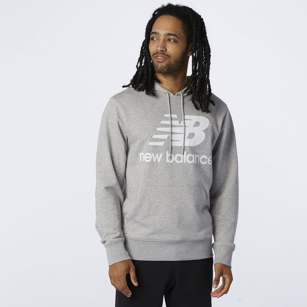 Essentials Stacked Logo Hættetrøje - DKK 300 hos Magasin