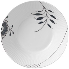 Sort Mega Riflet 17 cm. dyb Tallerken