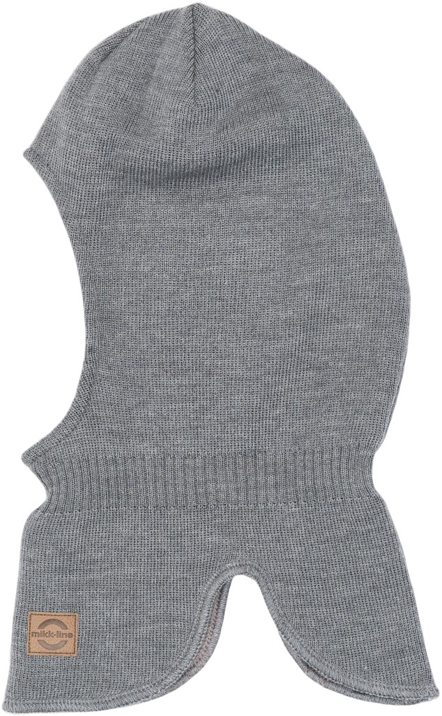 Knitted Balaclava w Wool & Windstop
