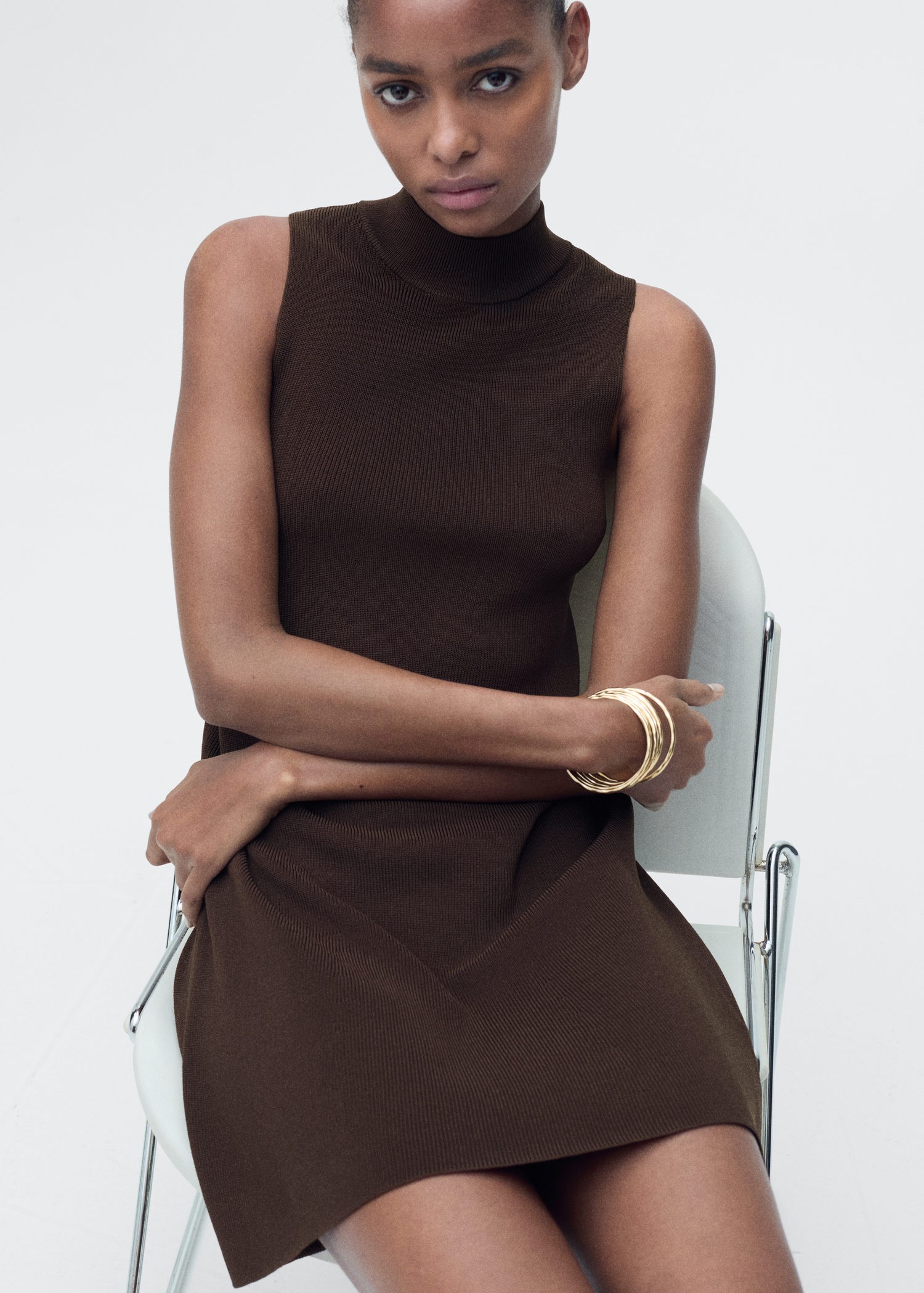 Perkinsneck Knitted Dress