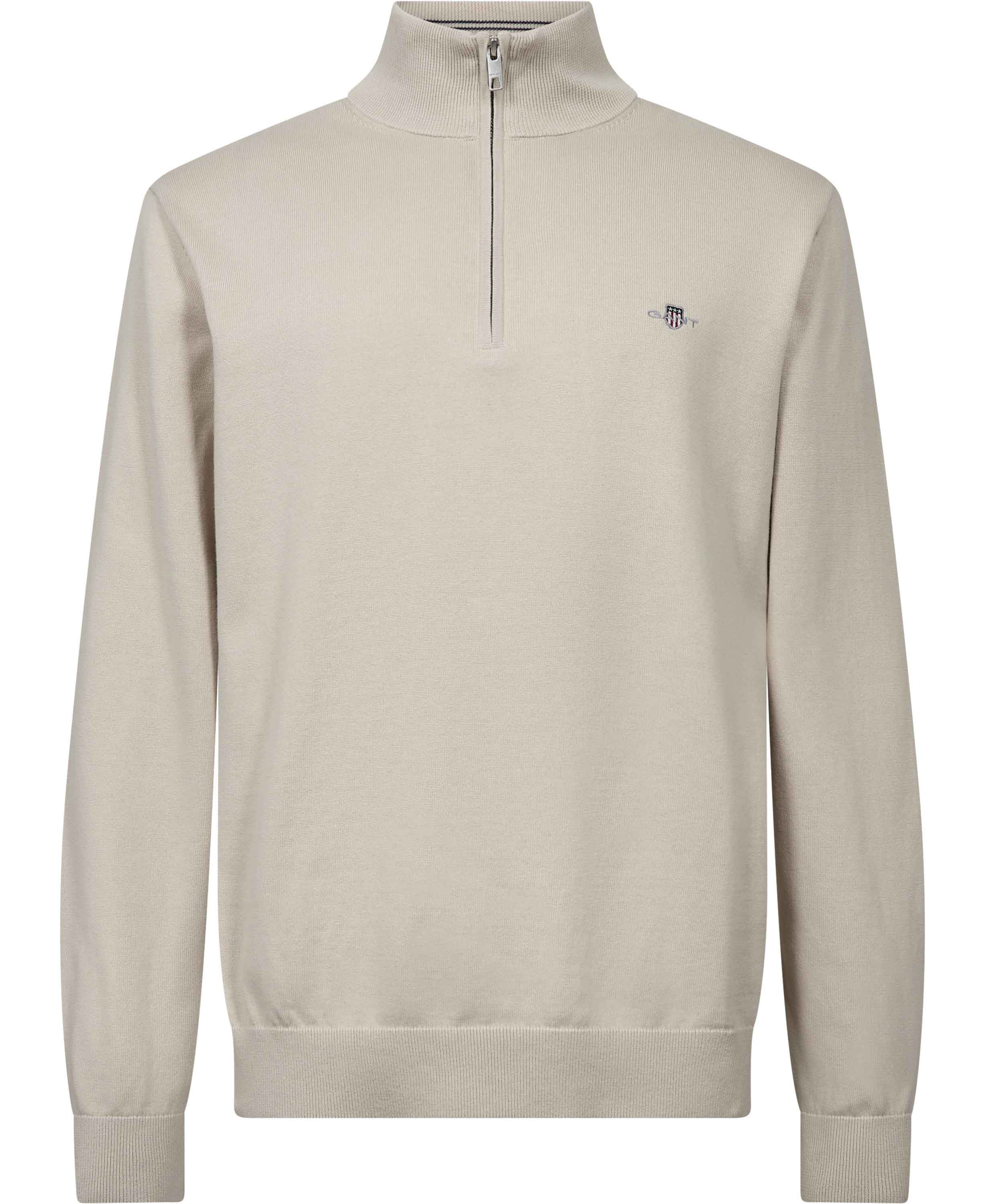 Cotton Halfzip Sweater