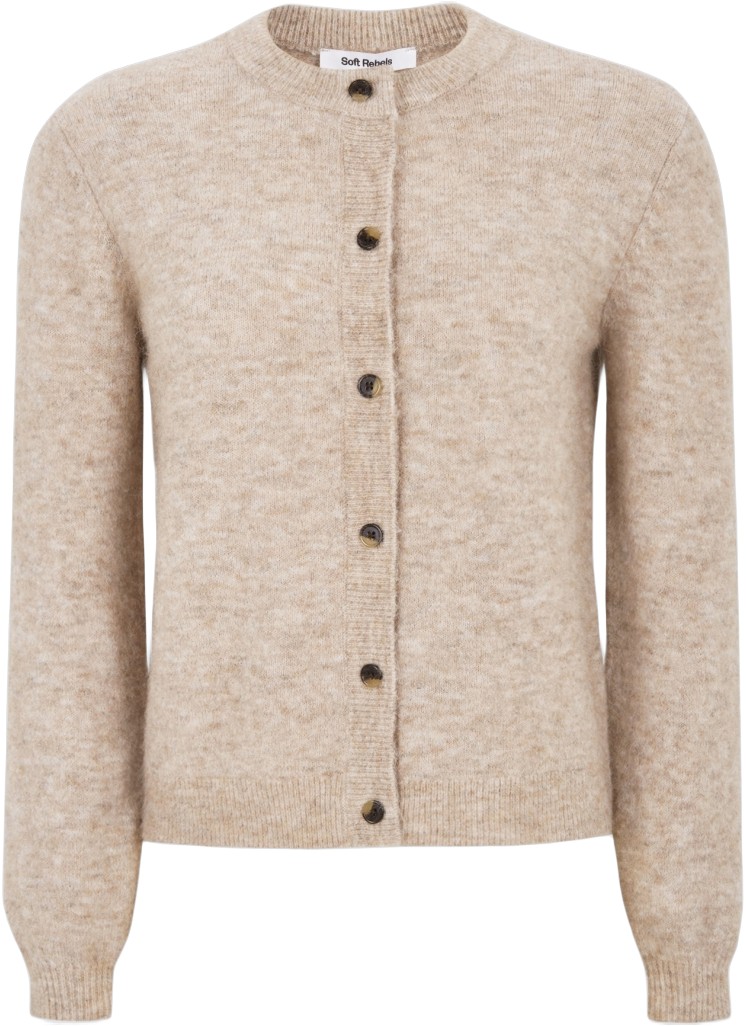 Srallison Oneck Cardigan Knit