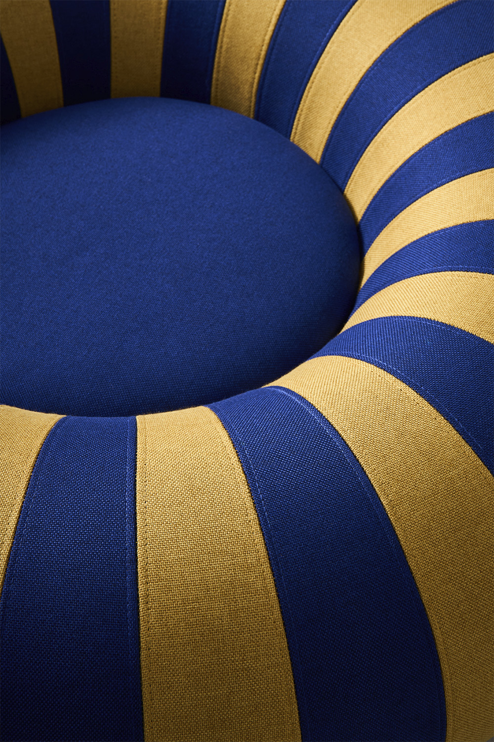 Float, Small, Dark Blue/ochre