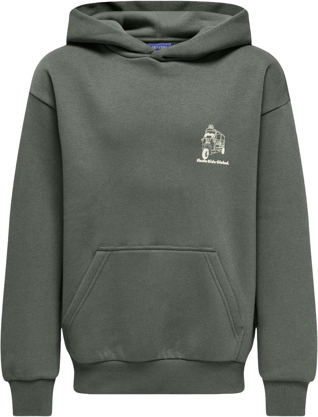 Osjceres Tuktuk RLX Print Hood SWT