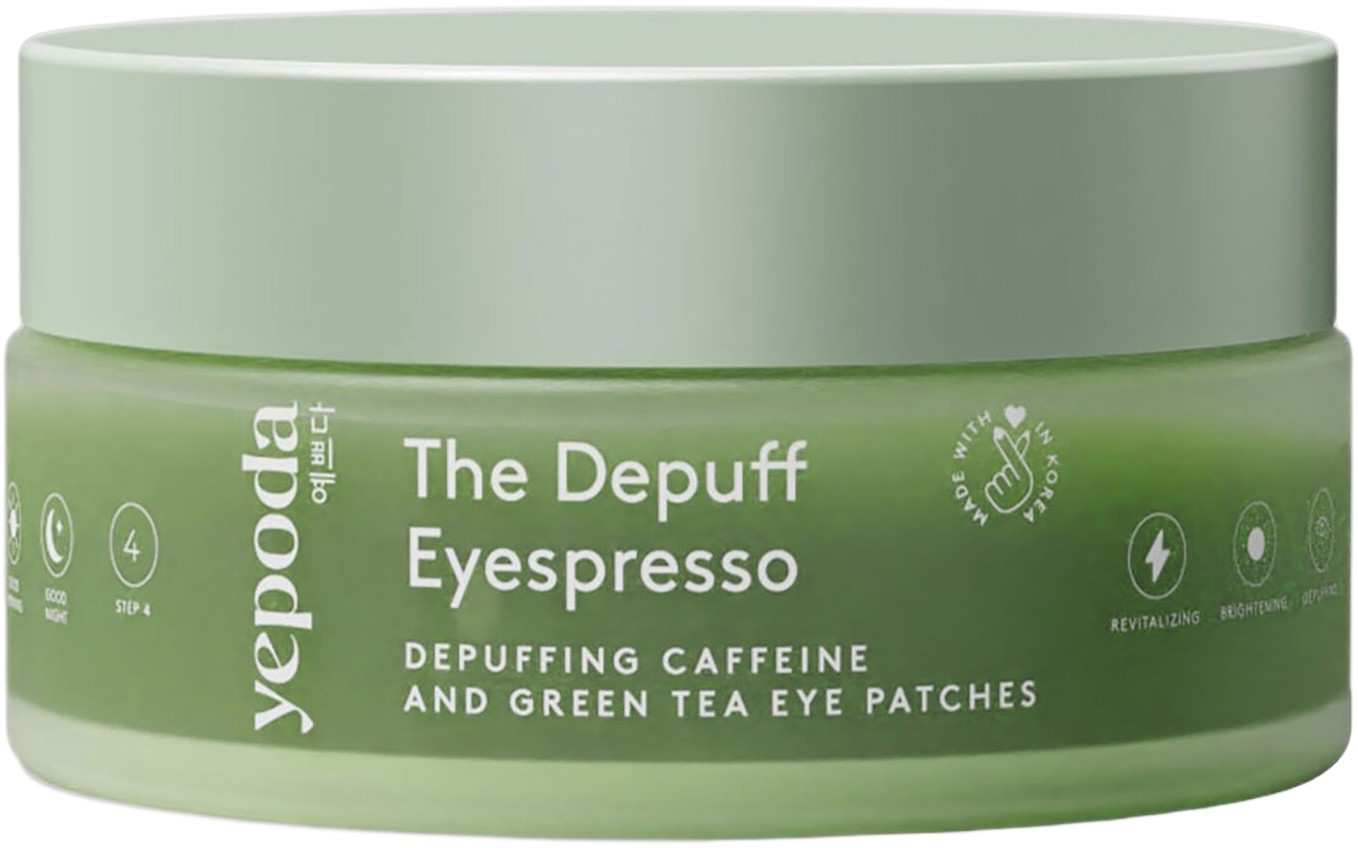 The Depuff Eyespresso Patchs med Koffein og Grøn te Afhjælper Hævels