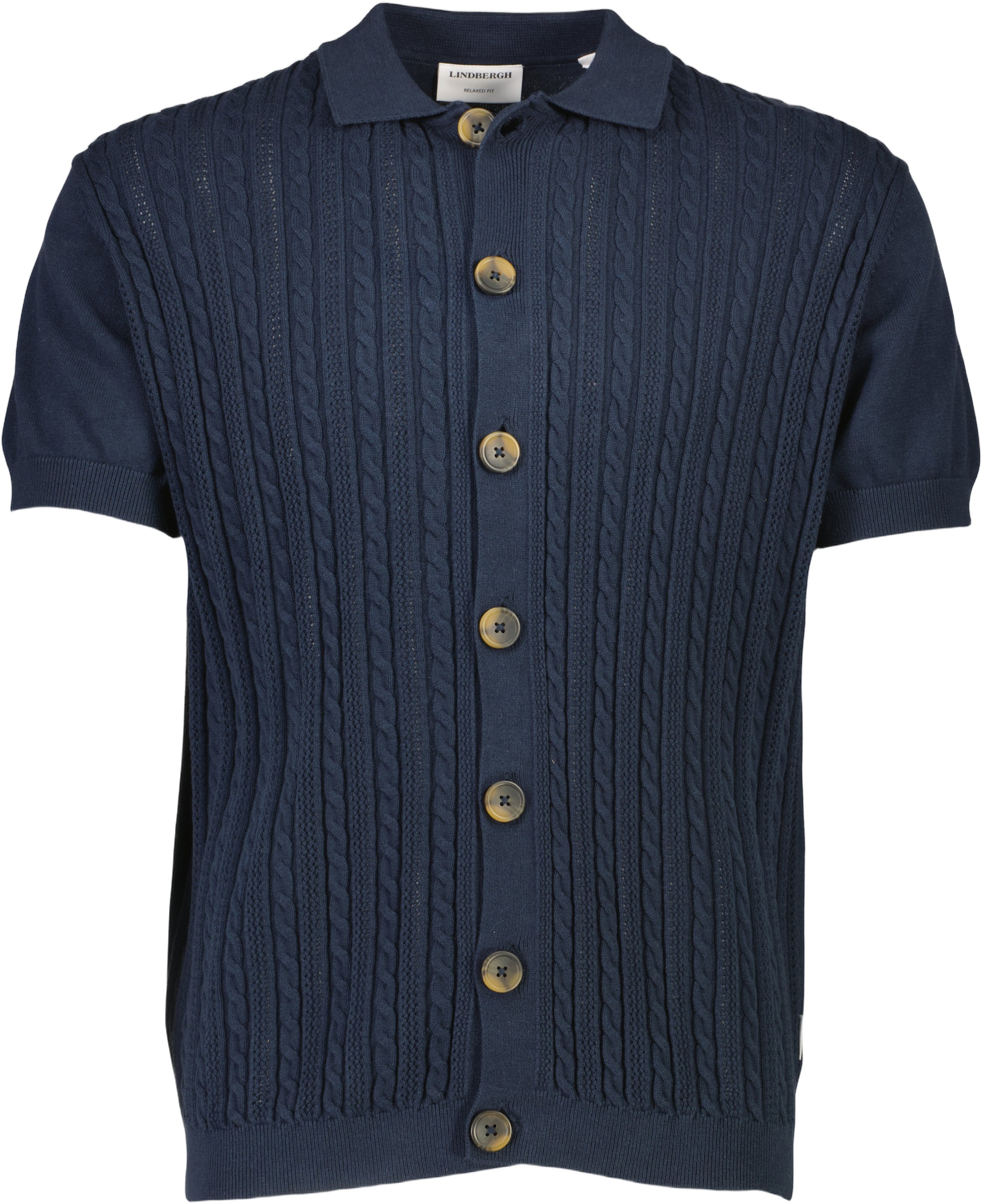 Knitted S/S Cable Cardigan