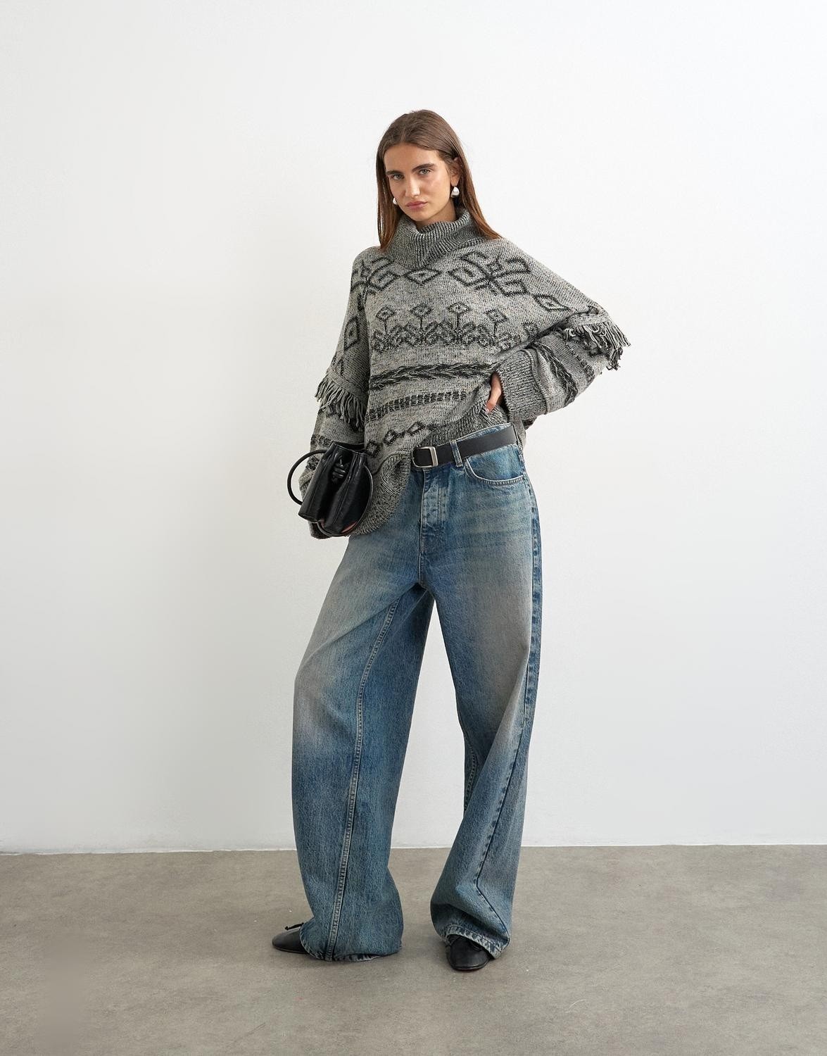 Tsfenya Knitted Oversized Jumper KN