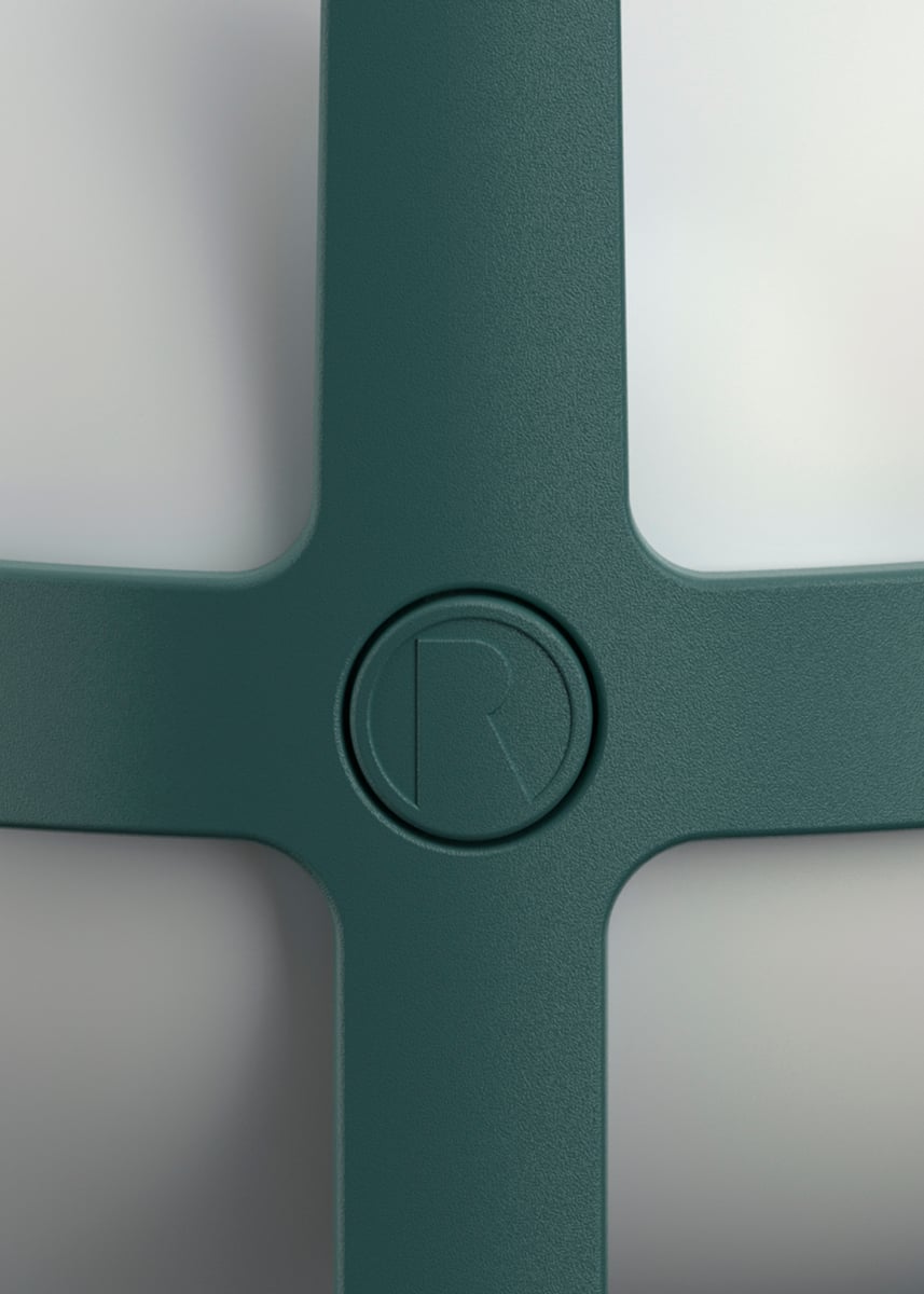 Soft Spot Solar Circular H25 Forest Green