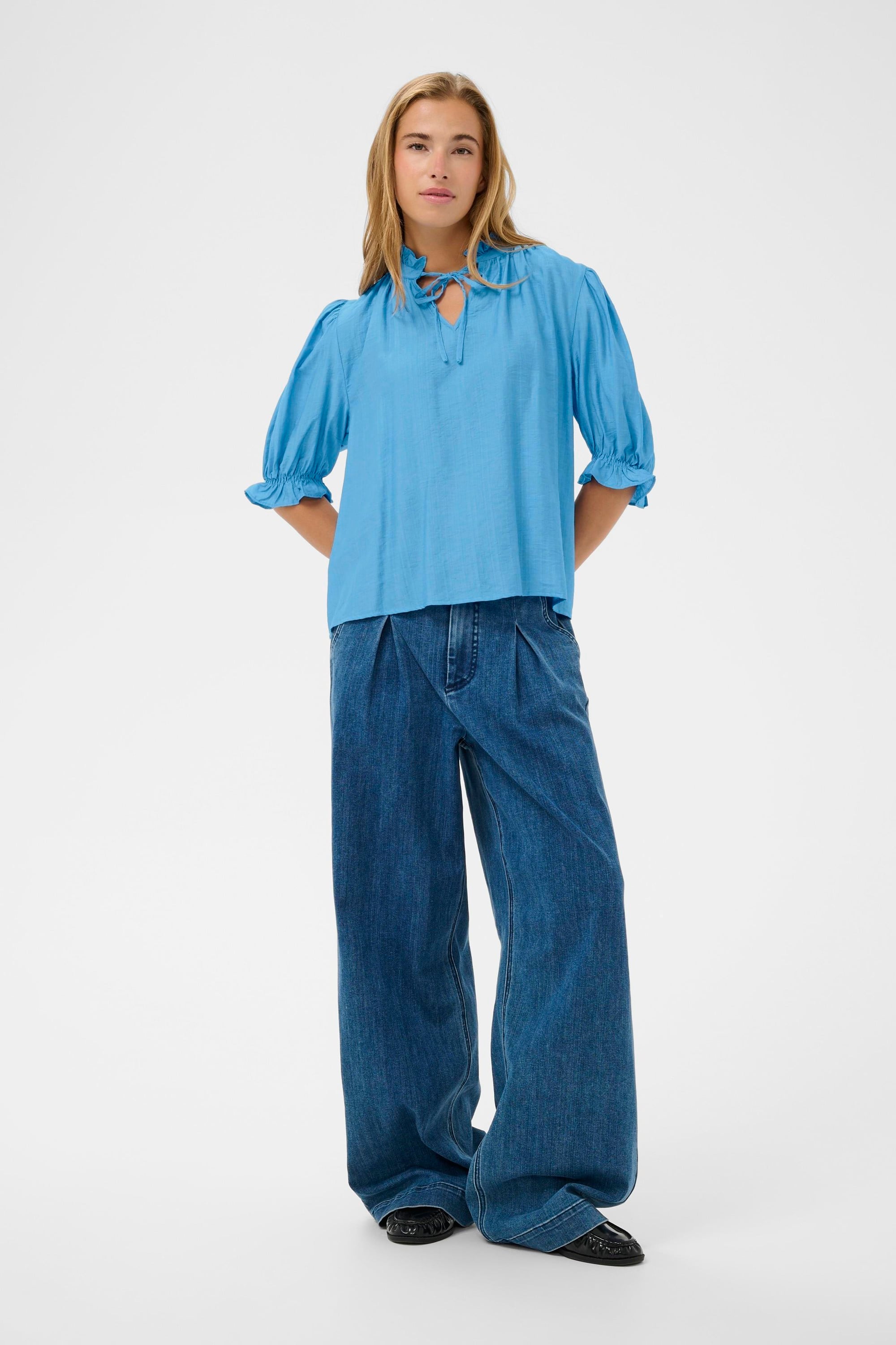 Kalufia Frill Blouse
