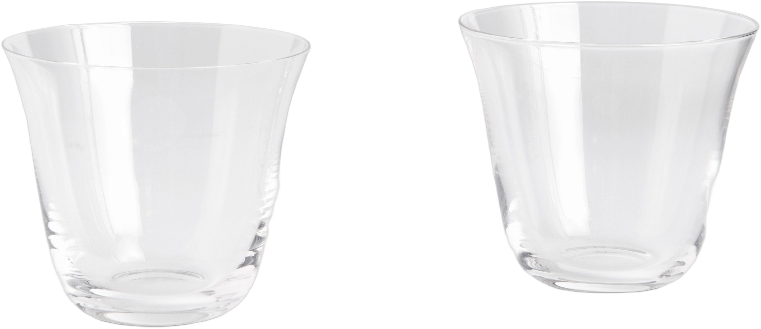 Curve Tumbler Glassset of 2-small-clear