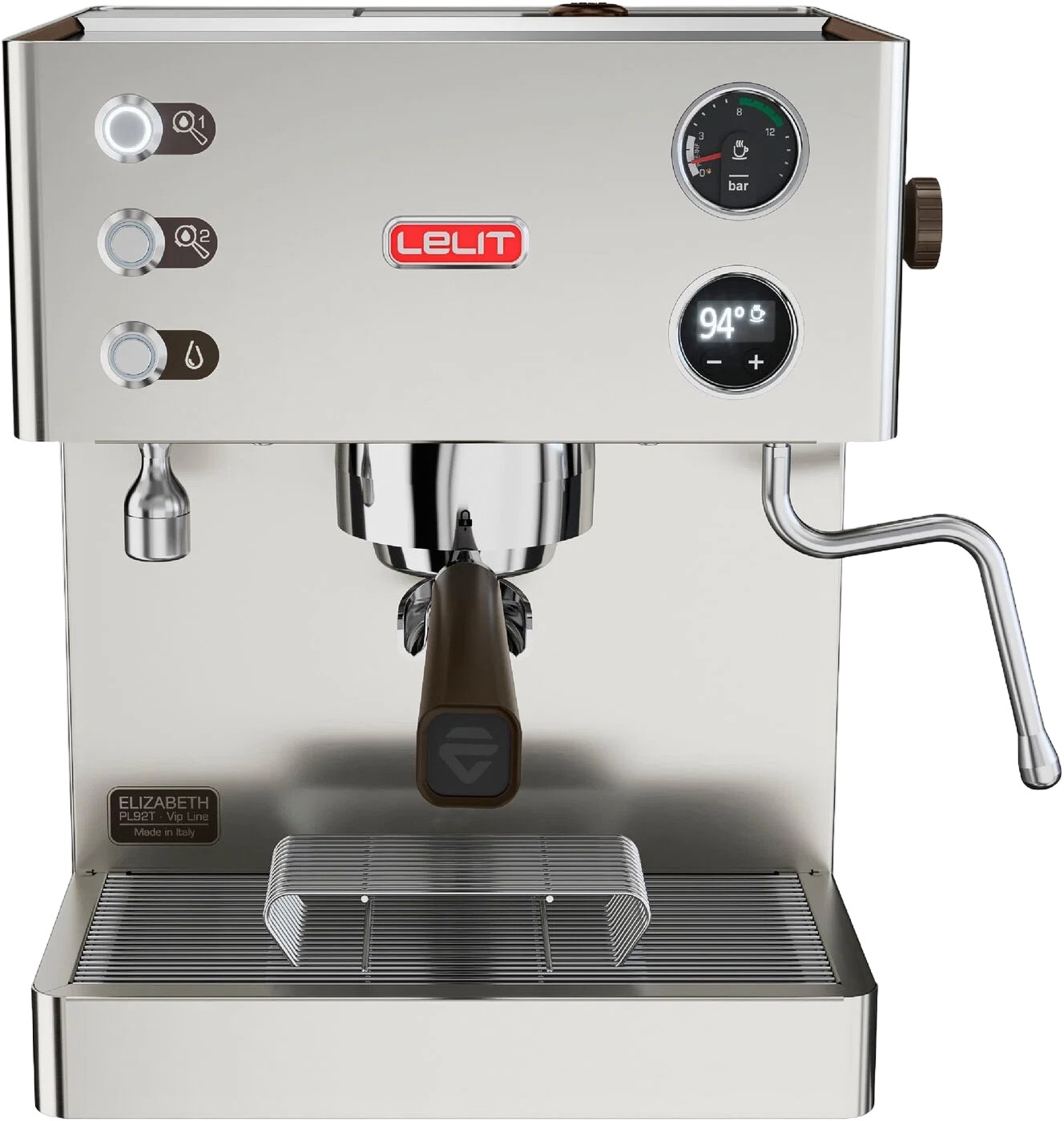 Lelit Elizabeth Brushed Stainless
