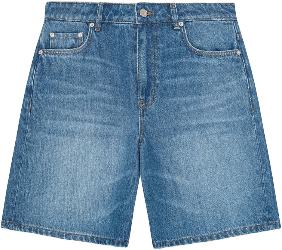Soft Rigid Denim Shorts